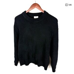 Wilfred black sweater